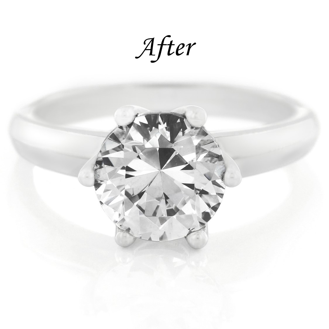 6 Ways To Reset Your Solitaire Engagement Ring - Upgrade Center Stone