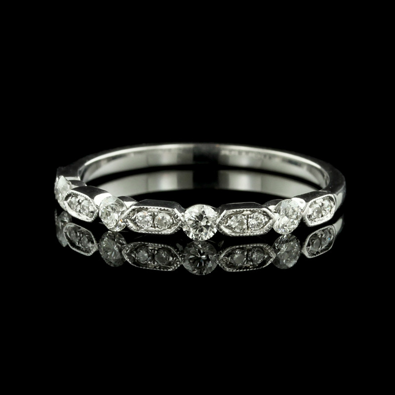 Armadani 18K White Gold Diamond Band