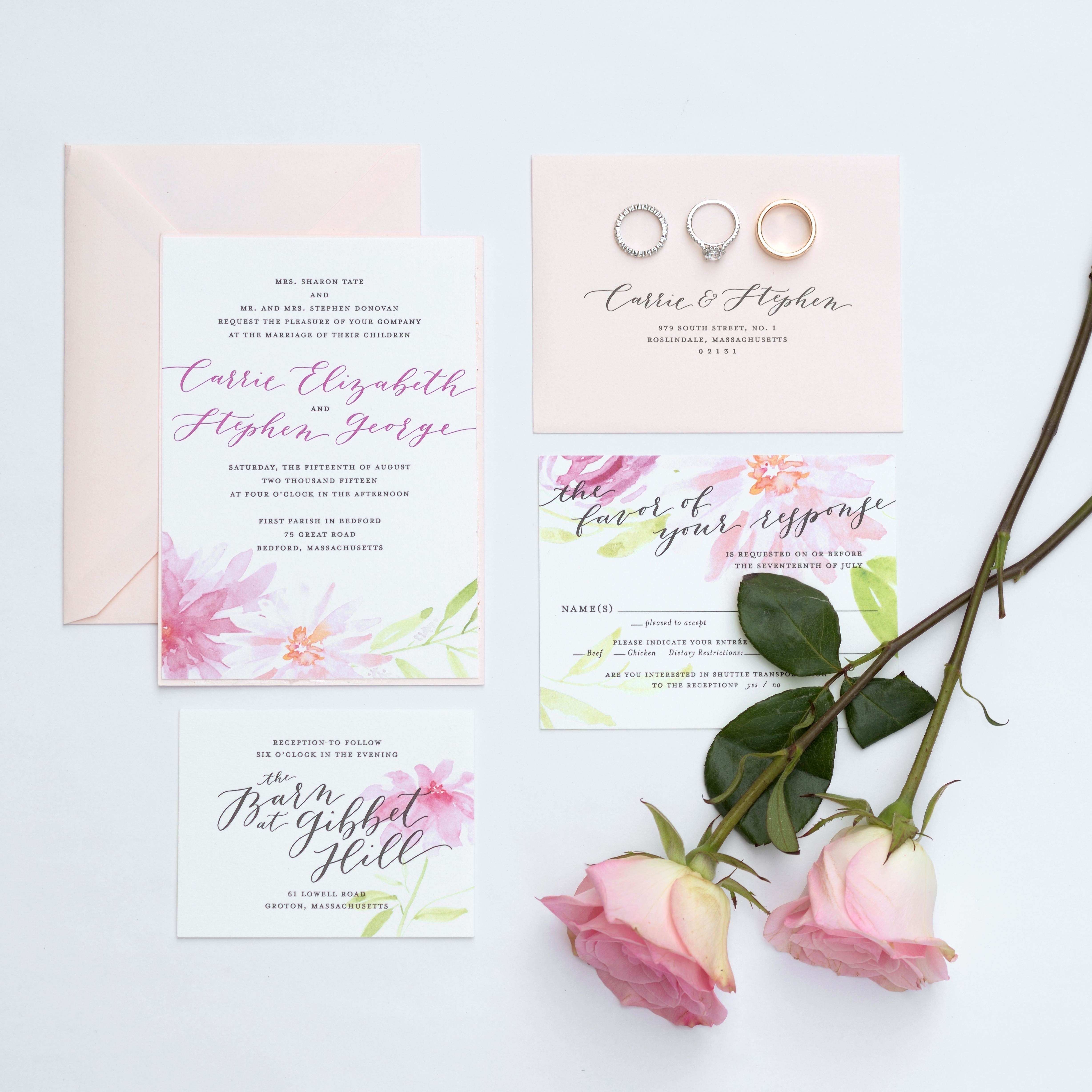 Wedding Invitation Trends Watercolor