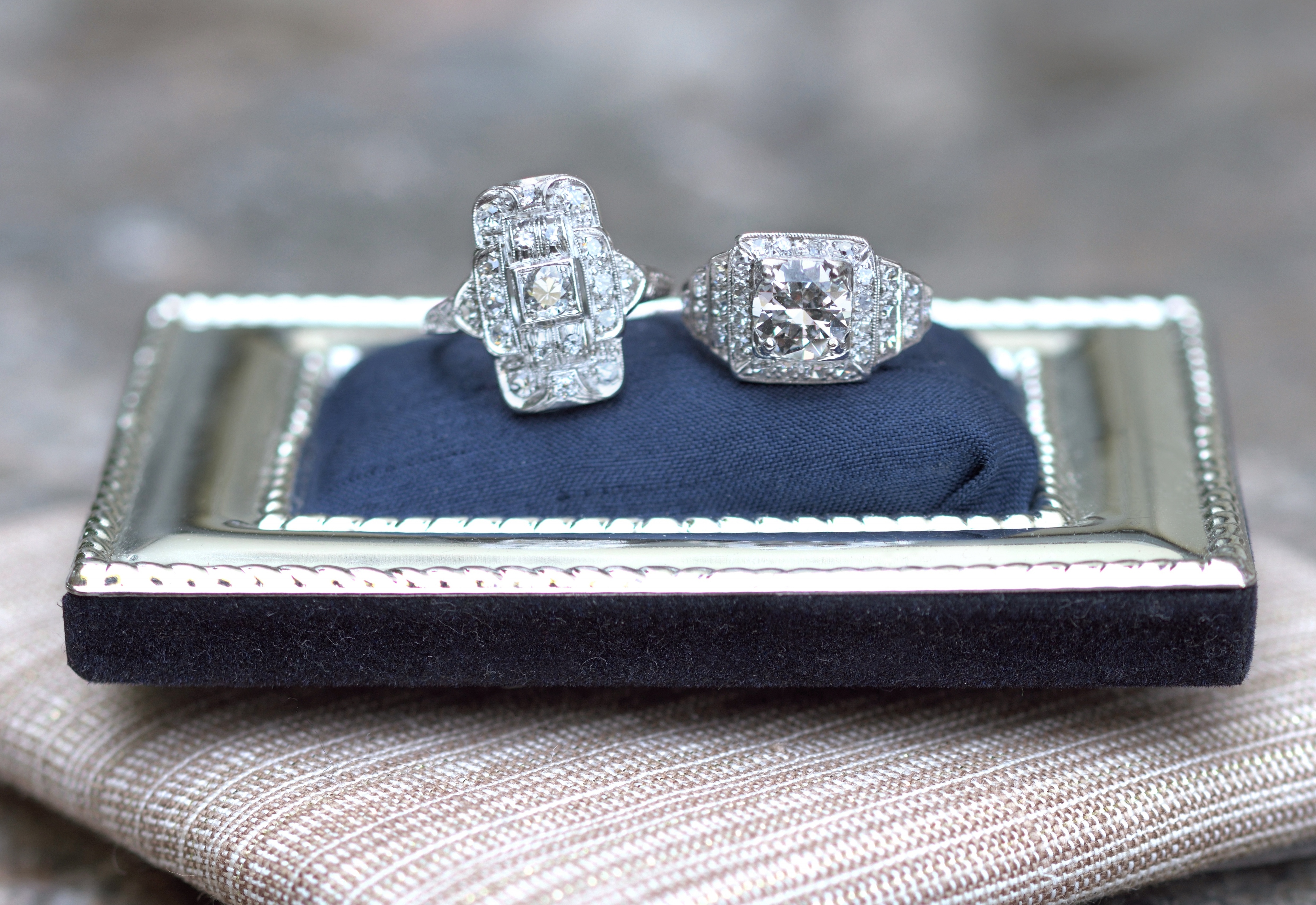 A History Of Diamond Vintage Engagement Rings Art Deco