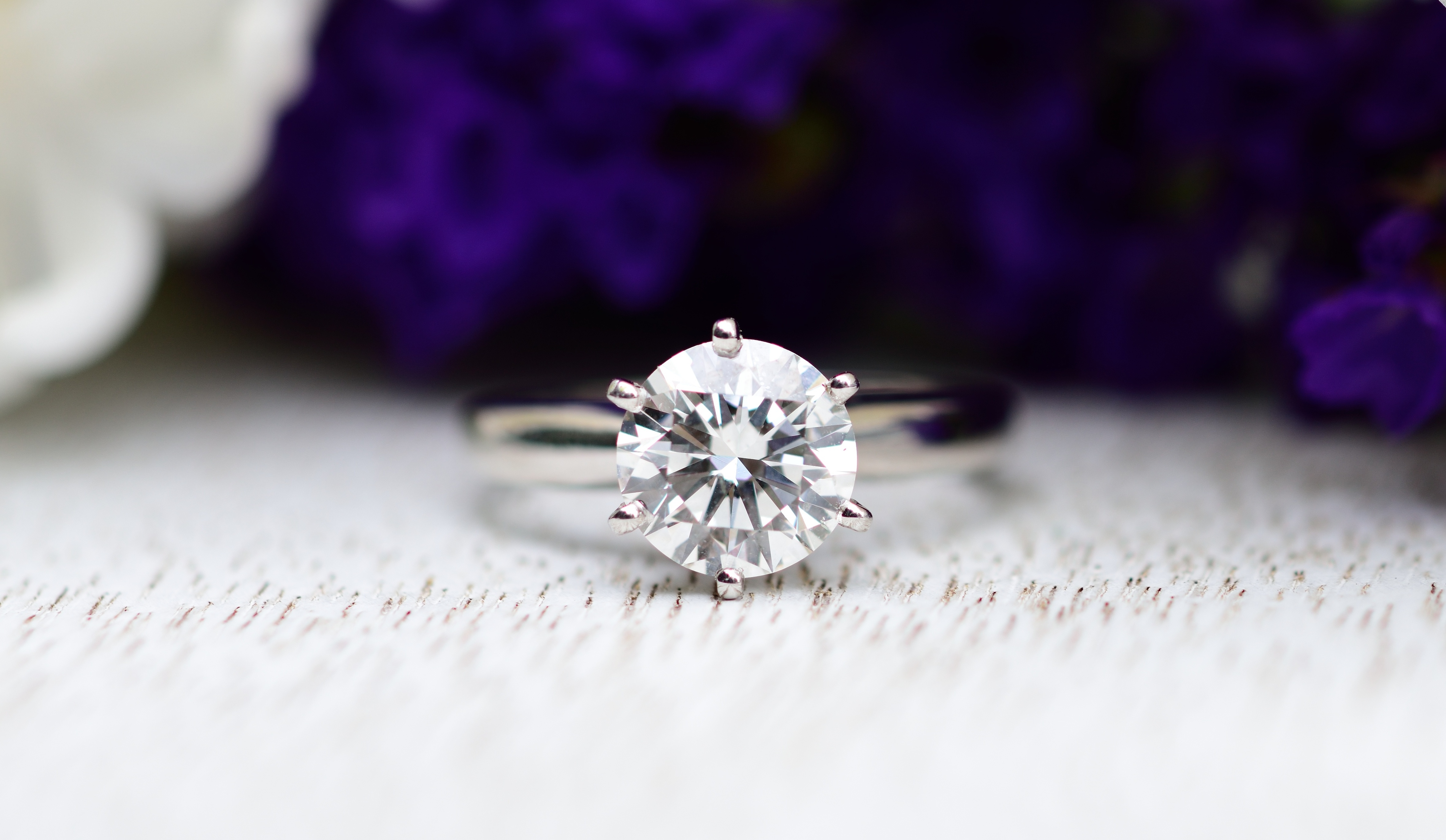 how to clean your diamond engagement ring at home