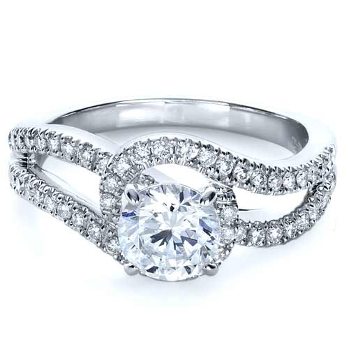 split shank engagement rings