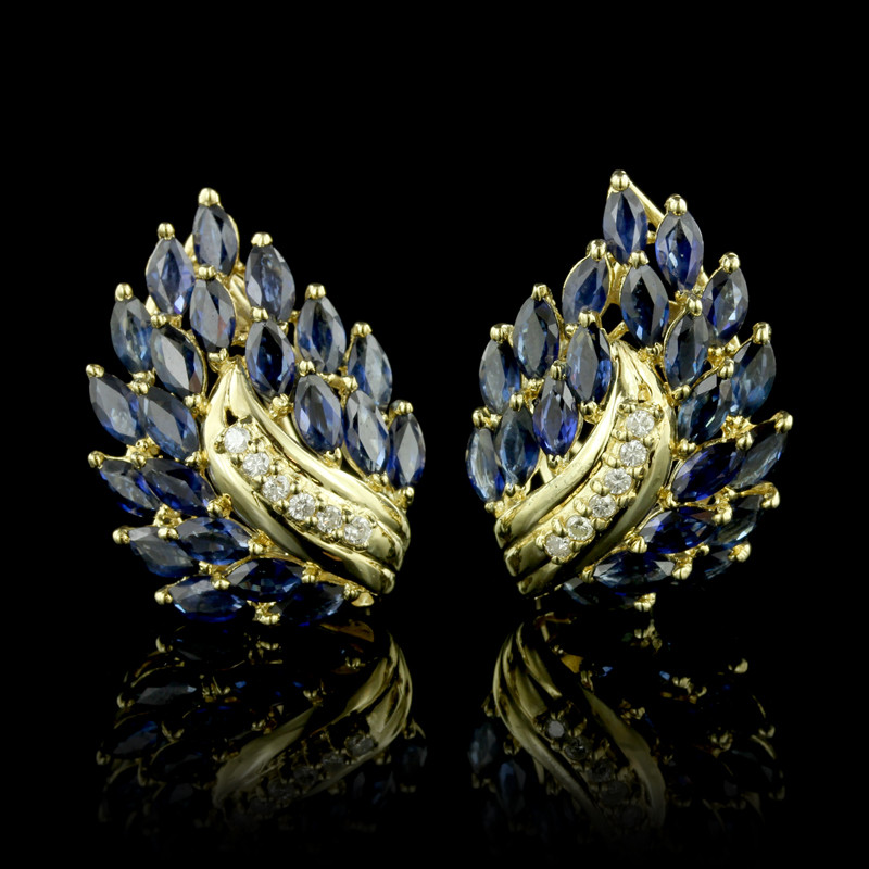 6 Mesmorizing Gold & Sapphire Estate Pieces