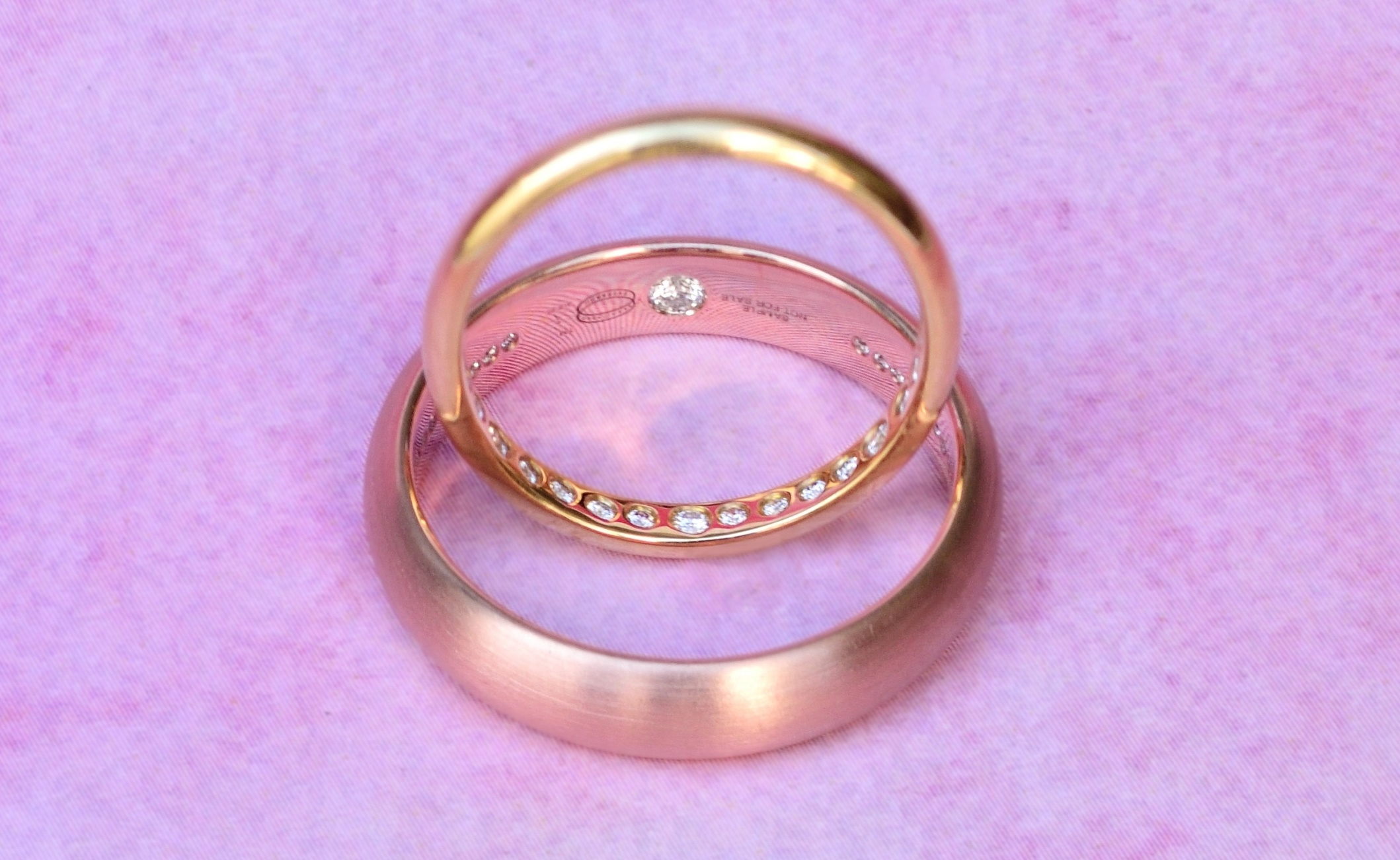 Add Diamonds & Gemstones In The Wedding Band