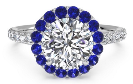 Add In Some Colored Gemstones or Colored Metal - Upgrade Your Engagement Ring