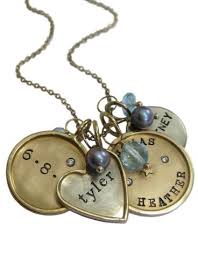 custom necklace push present