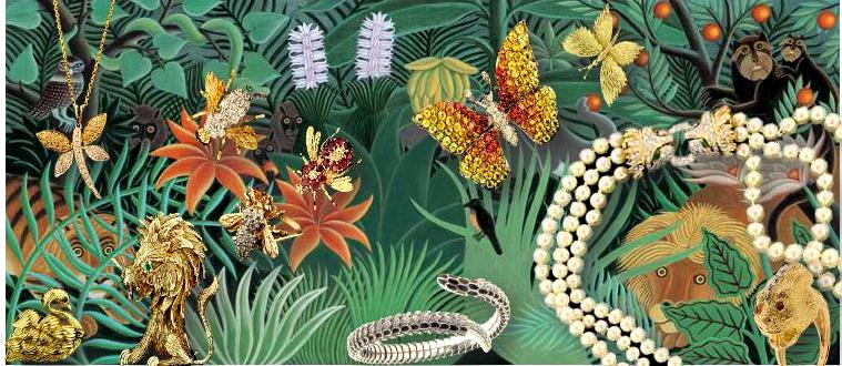 Estate Animal Pieces Jungle