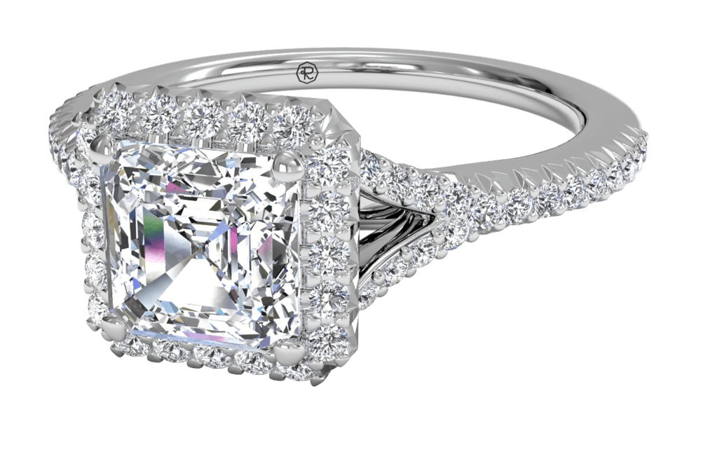 Split Shank Engagement Ring